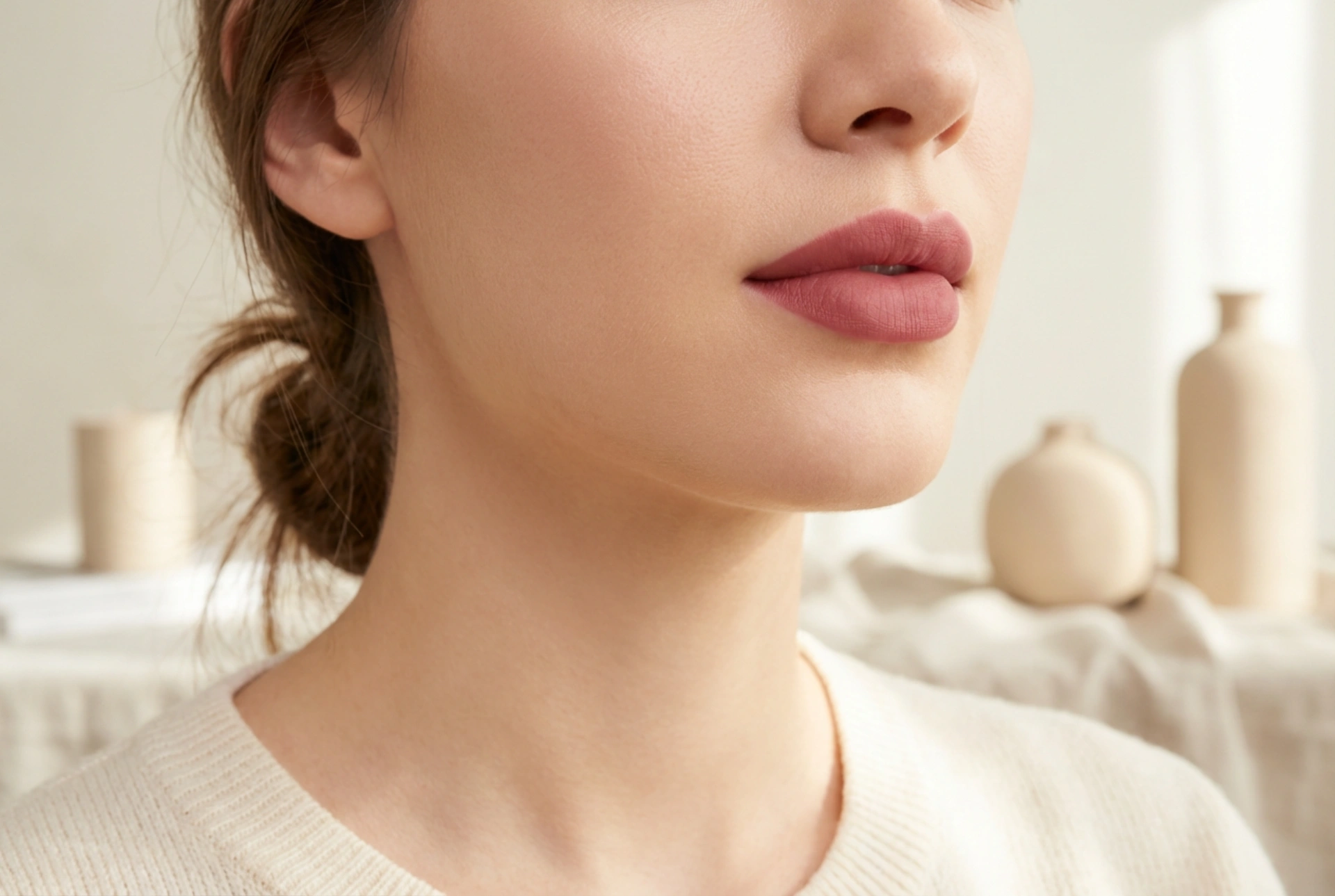 Matný lesk na pery: zamatový finiš bez lesku a bez vysušenia