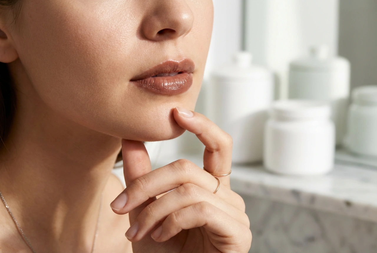 Hnedý lesk na pery na každý deň: ľahký make-up, ktorý nestmavuje