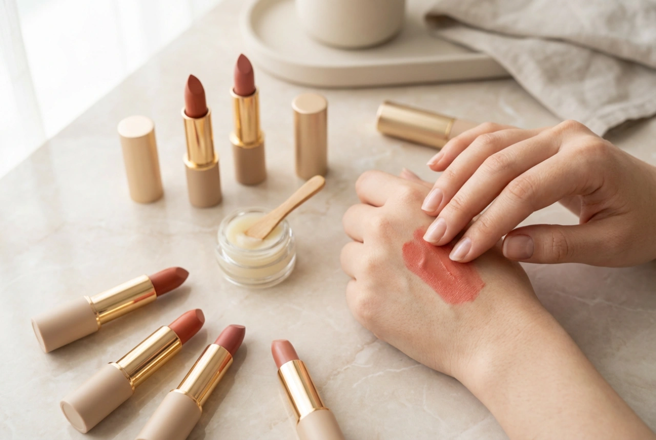 Hydratačný rúž: výber odtieňov, technika aplikácie a starostlivosť o pery