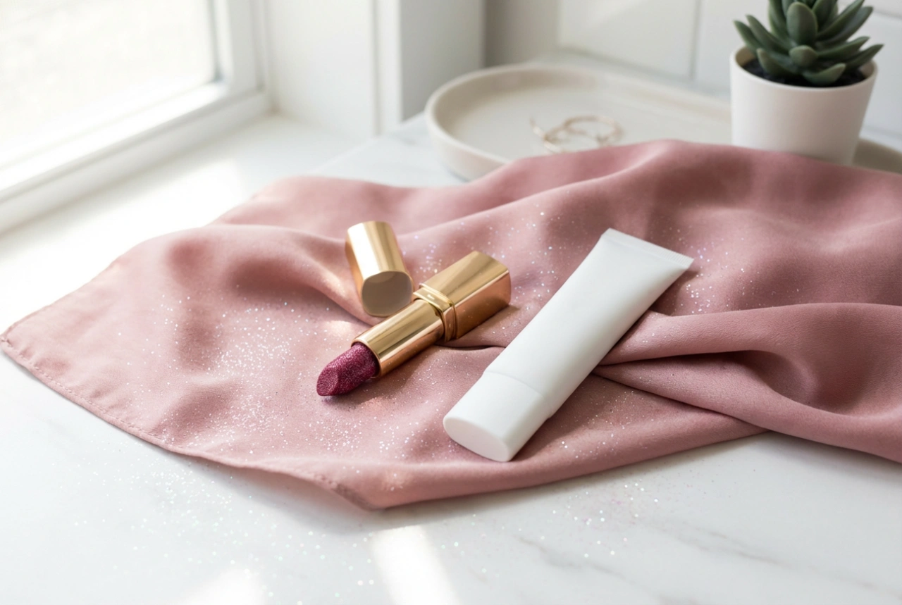 Trblietavý rúž: ako ho kombinovať s bázou a zafixovať lesklý efekt