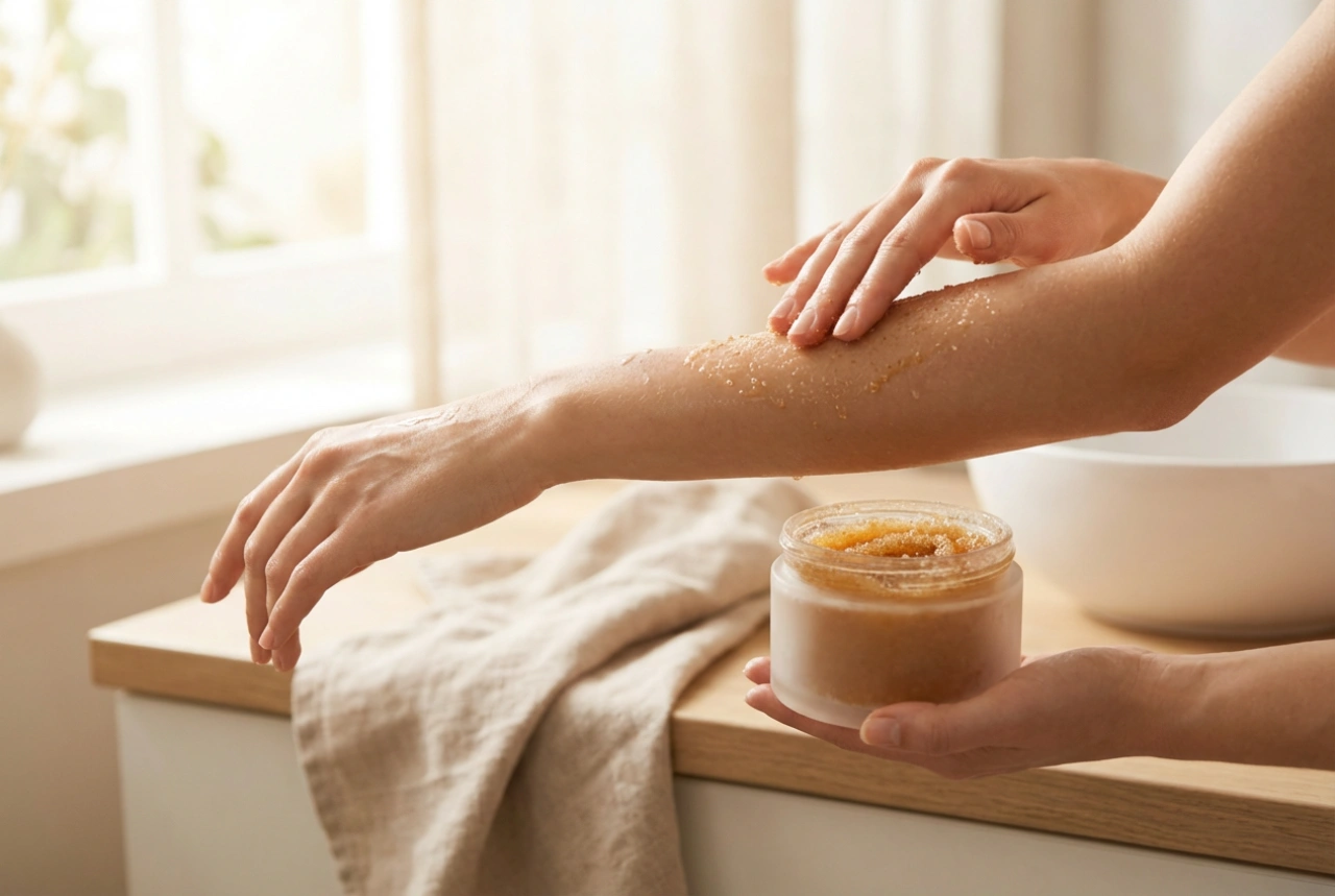 Hrubozrnný telový peeling: kedy ho používať a ako správne masírovať pokožku