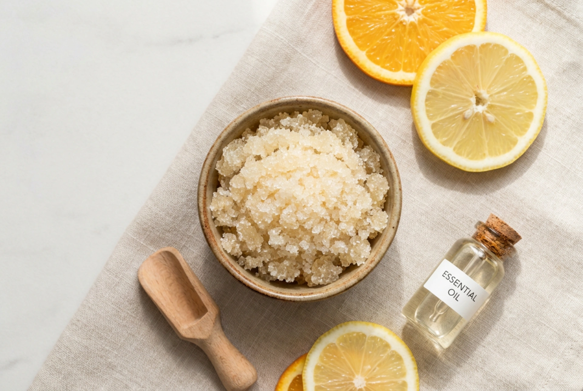 Cukrový píling: recept na hladkú pokožku, ingrediencie a príprava