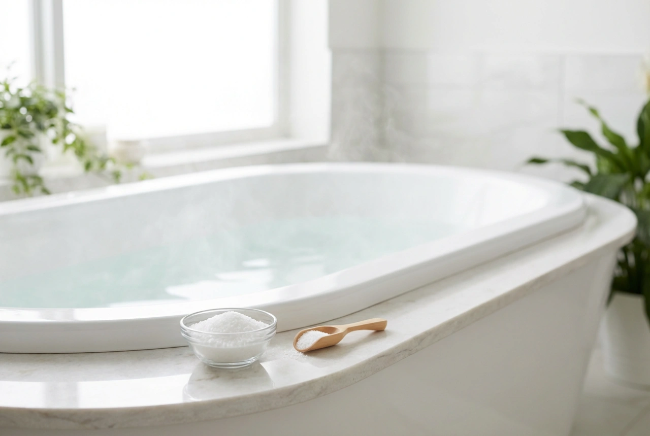 Epsomská soľ do kúpeľa: pomery, rozpúšťanie a čas ponorenia