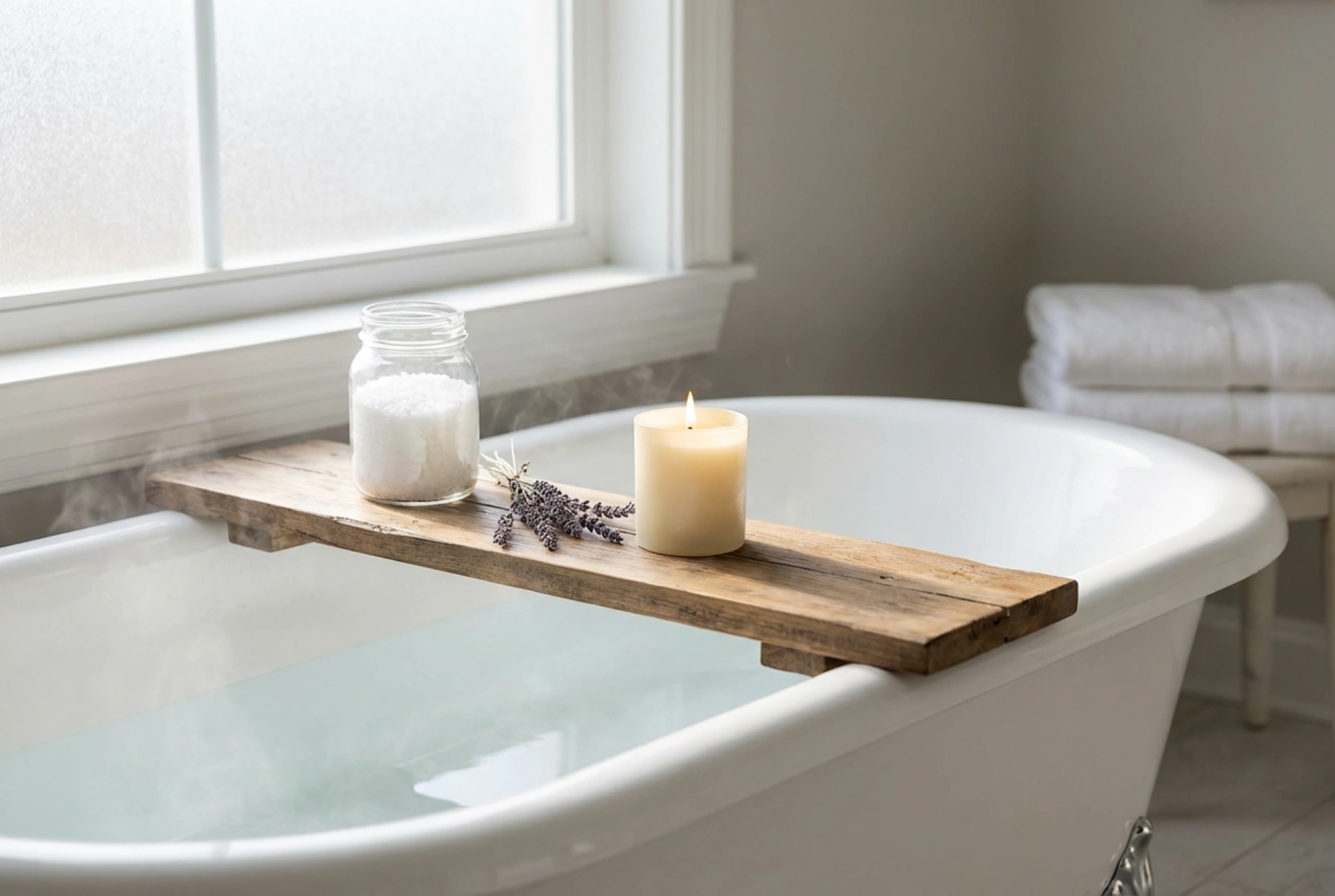 Kúpeľ s Epsomskou soľou: ako používať Epsomskú soľ na domáci kúpeľ