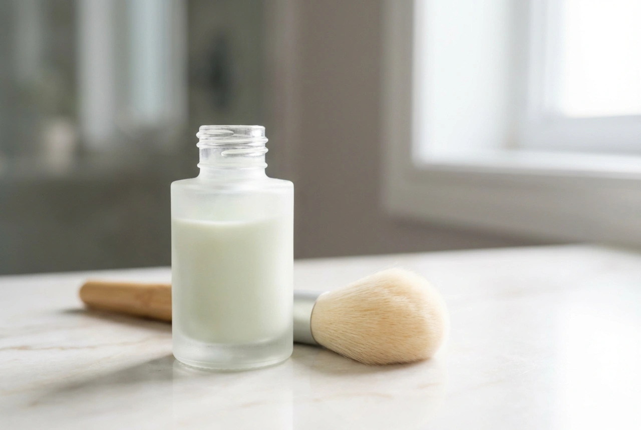 Zelená báza pod make-up: neutralizácia začervenania krok za krokom