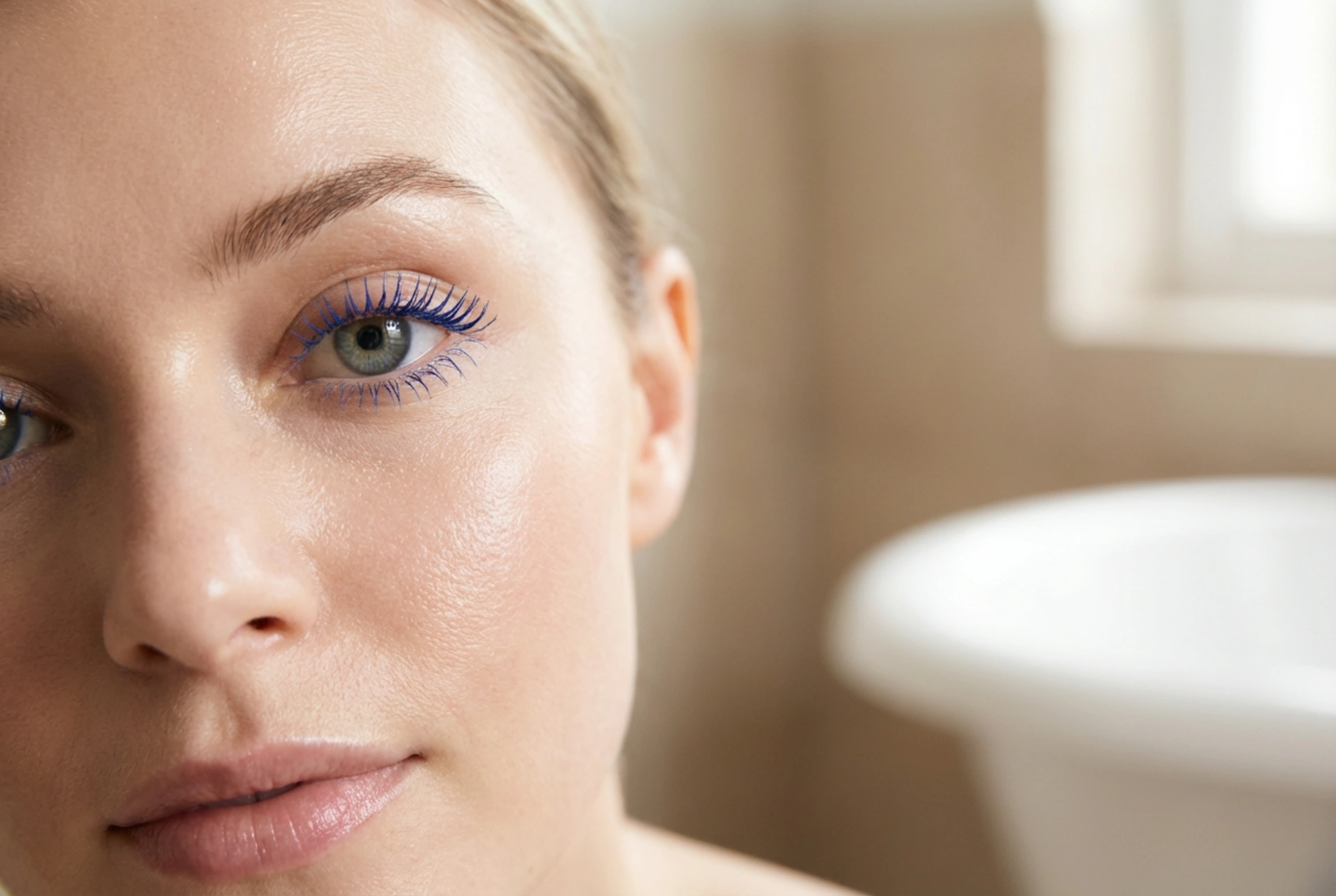 Modrá maskara: kedy sa hodí a ako ju štýlovať