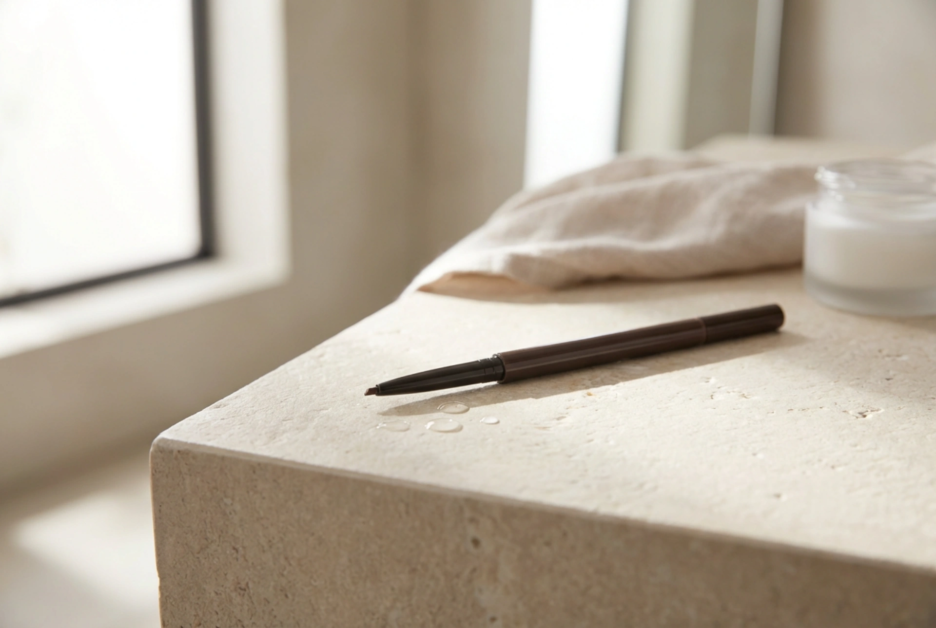 Vodeodolná ceruzka na obočie: tvarovanie a vyplnenie pre dokonalý vzhľad