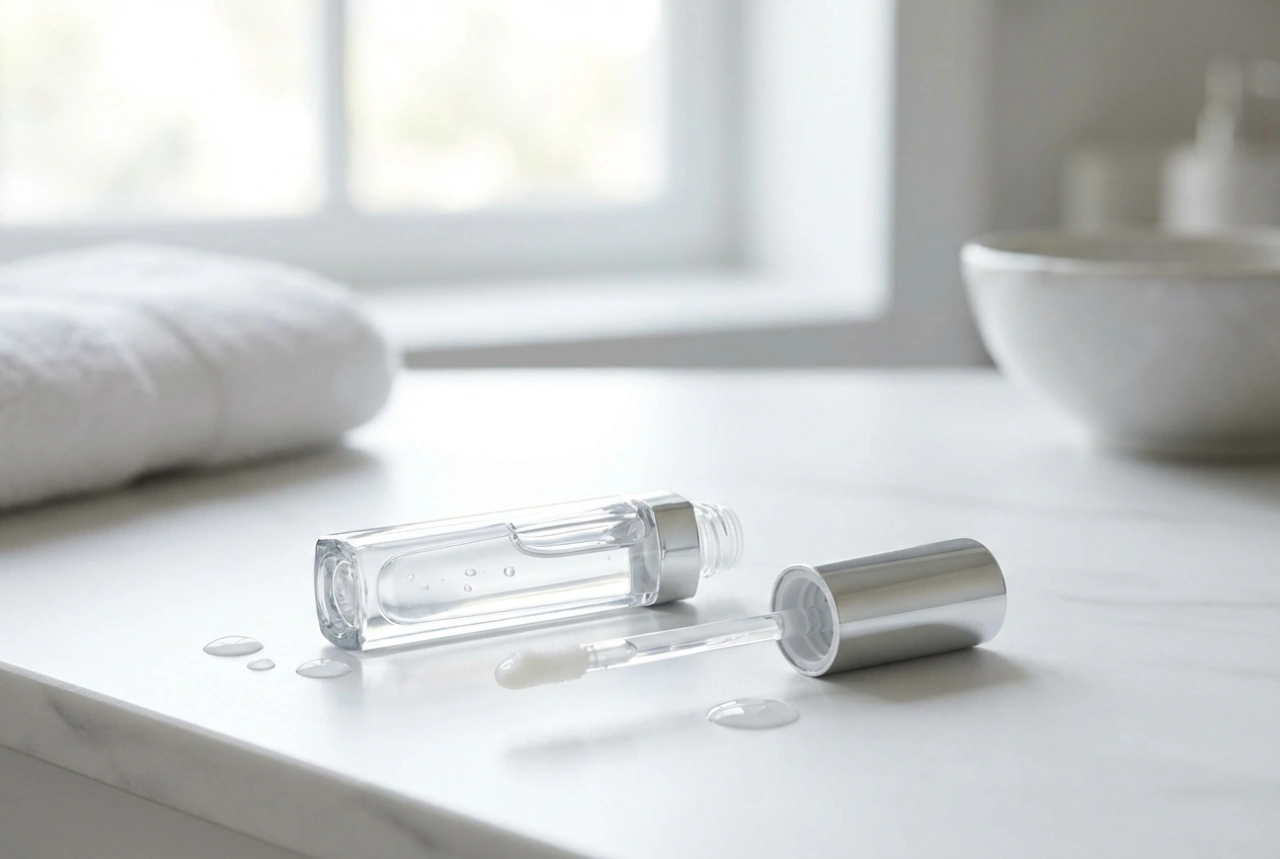 Bezfarebný lesk na pery: hydratácia, lesk a hygienická aplikácia
